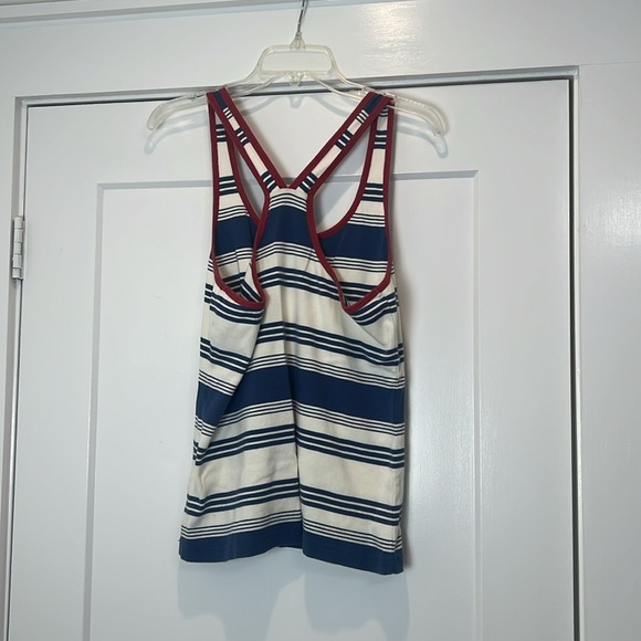 Lauren Ralph Lauren Navy and Red Striped Tank size large. - Picture 4 of 7